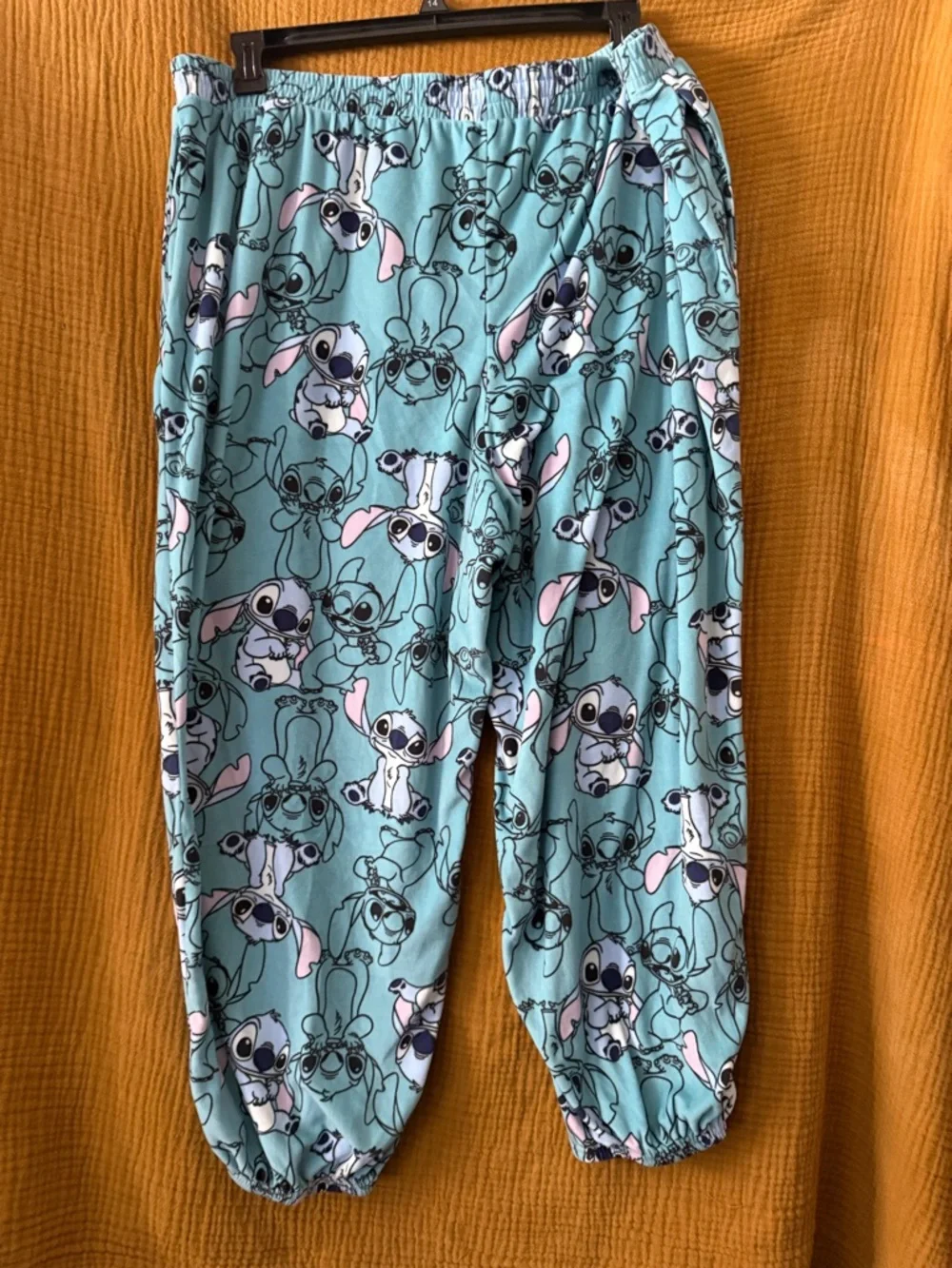Blue Stitch Print Pajama Pants - Disney - Picture 3 of 4